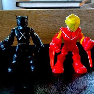 black panther and falcon imaginext